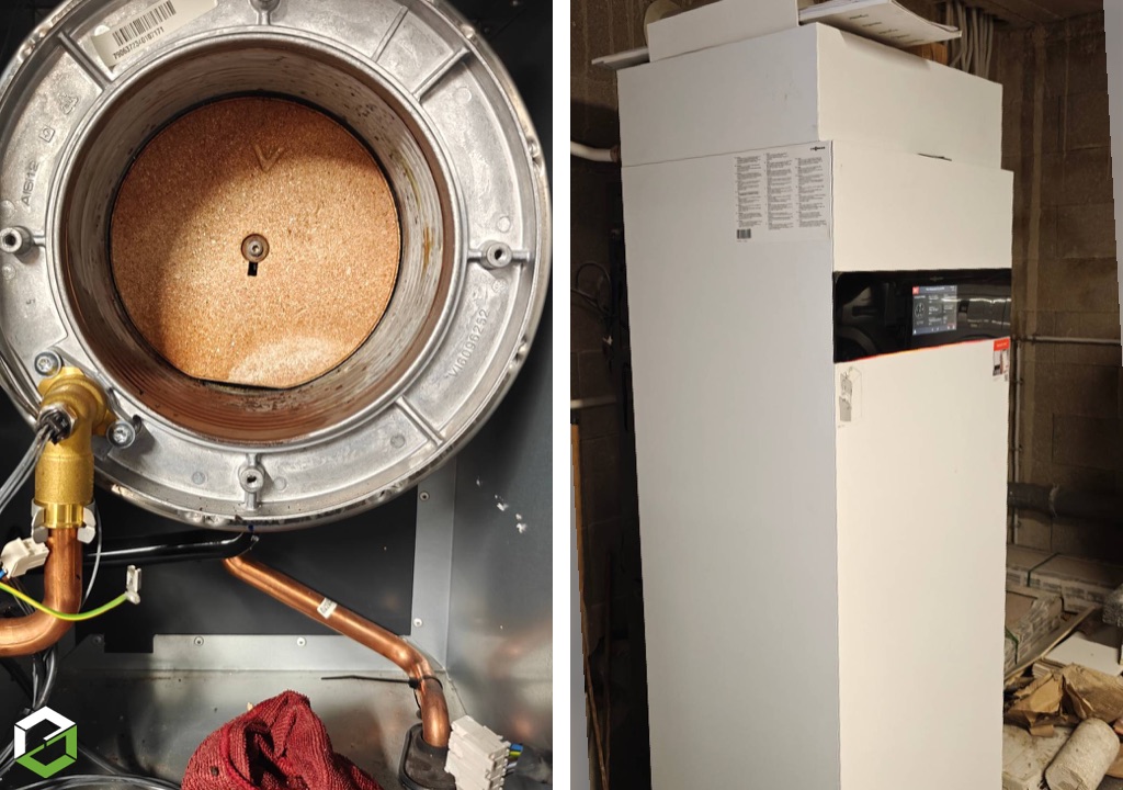 Entretien Viessmann 222F + installation régulation (Vitotrol 300-E + robinets thermostatiques)-Hauts de Seine (92)