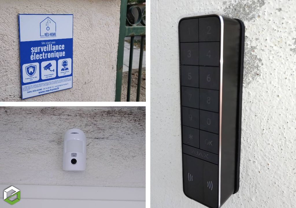 Installation d'une alarme anti-brouillage radio