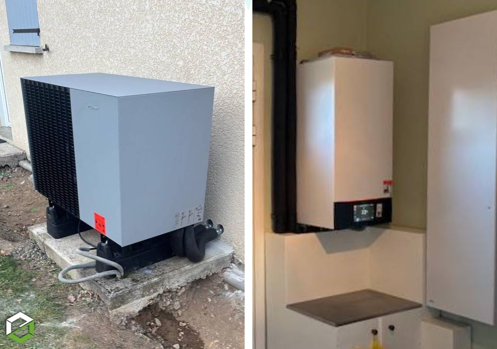 Consultez la chantier : optimisation du chauffage : remplacement d’une pompe à chaleur par une pompe à chaleur viessmann 