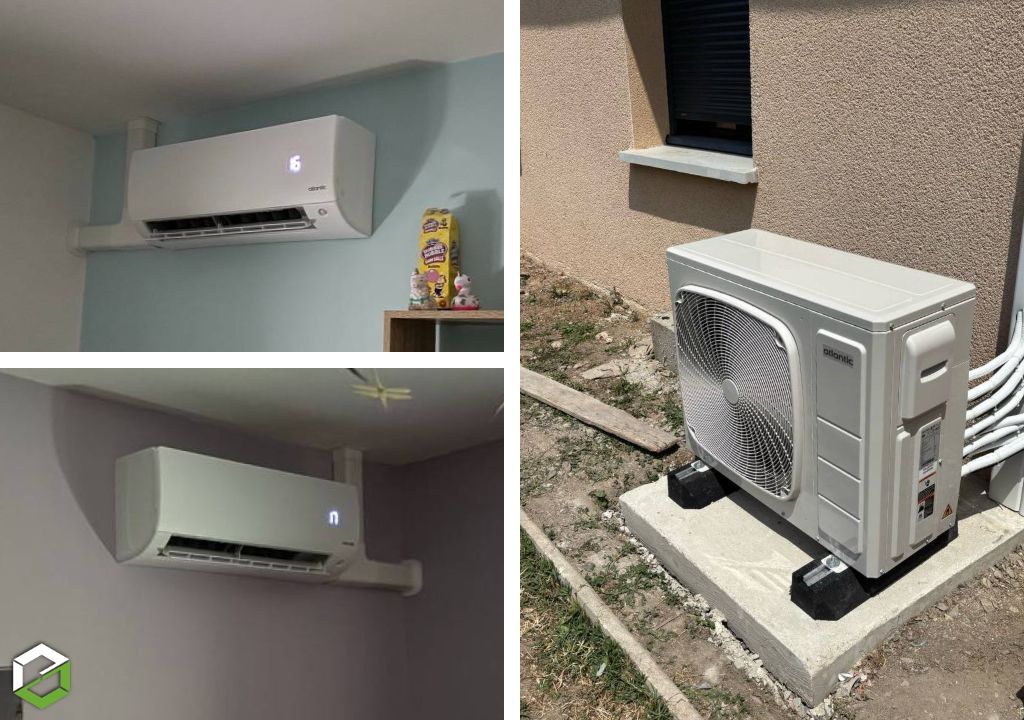 Installation d’une climatisation MURAO 9,5 kW