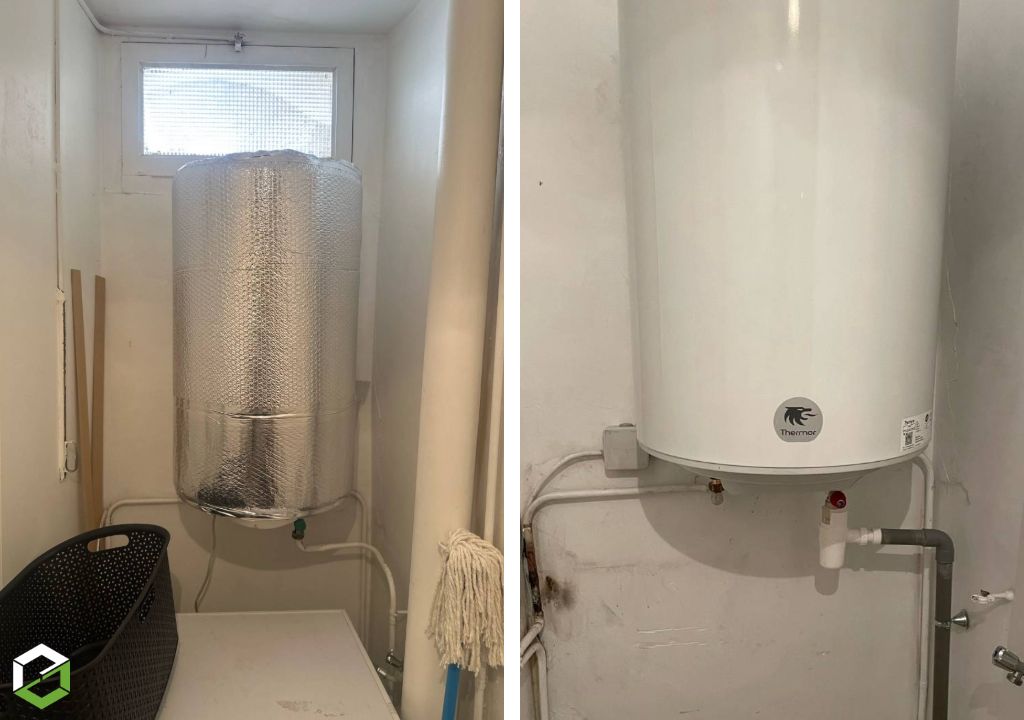 Remplacement d’un chauffe-eau électrique 100 L
