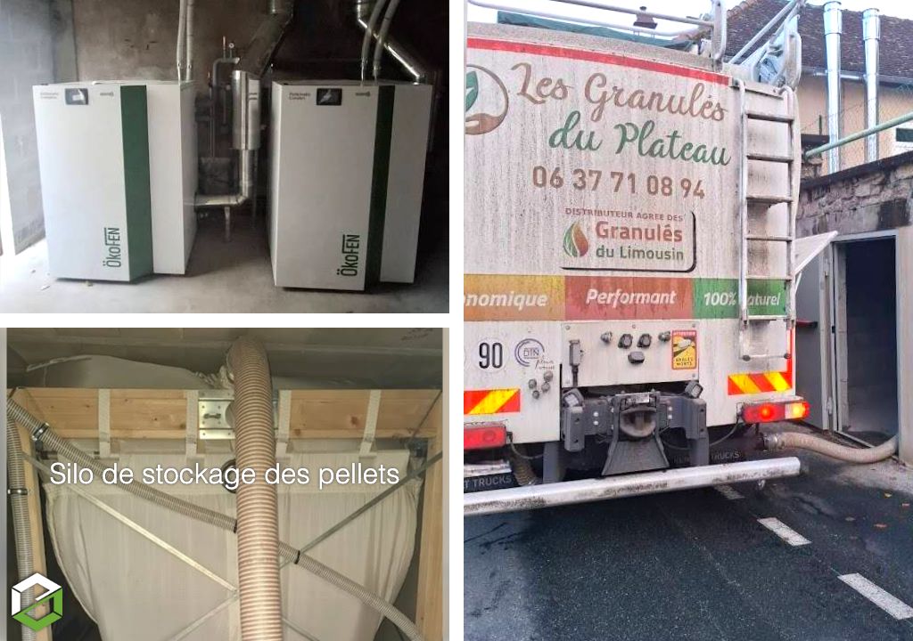 Livraison granulés pour une chaudière Okofen -Creuse (23)