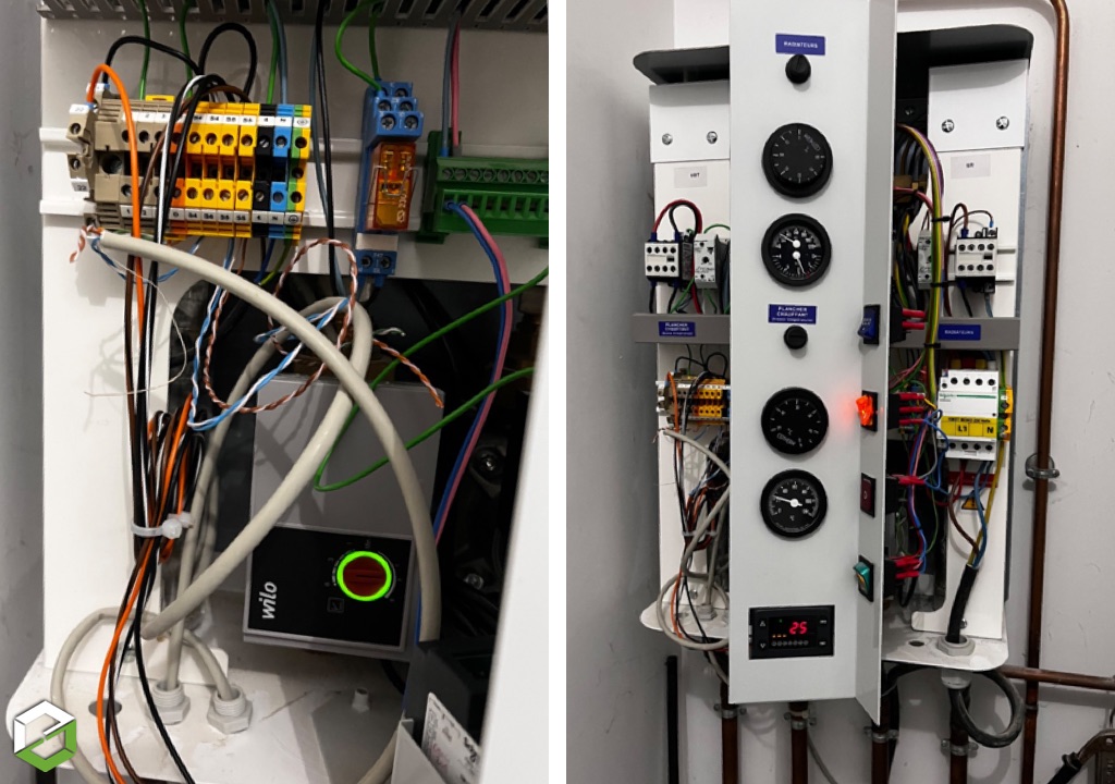 Sanitherm Isère : Remplacement de la régulation d'une chaudière GRETEL BIZON