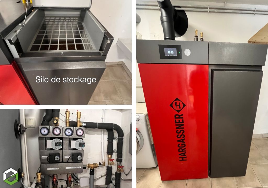 Montage d'une chaudière granulés Hargassner SmartPK 