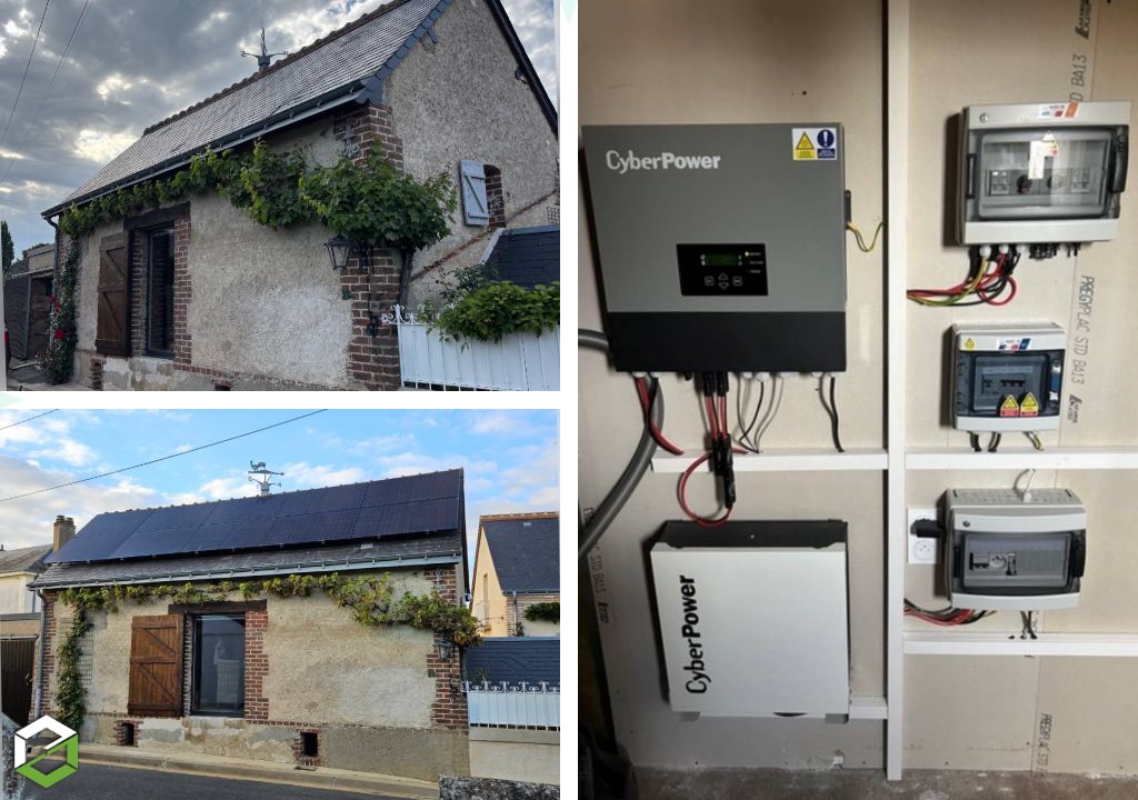 Consultez la chantier : installation de panneaux photovoltaïques en autoconsommation