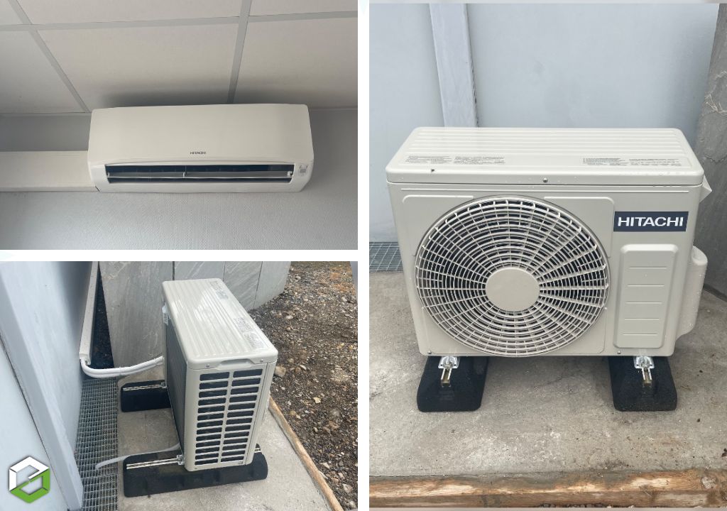 Installation d'une climatisation monosplit HITACHI