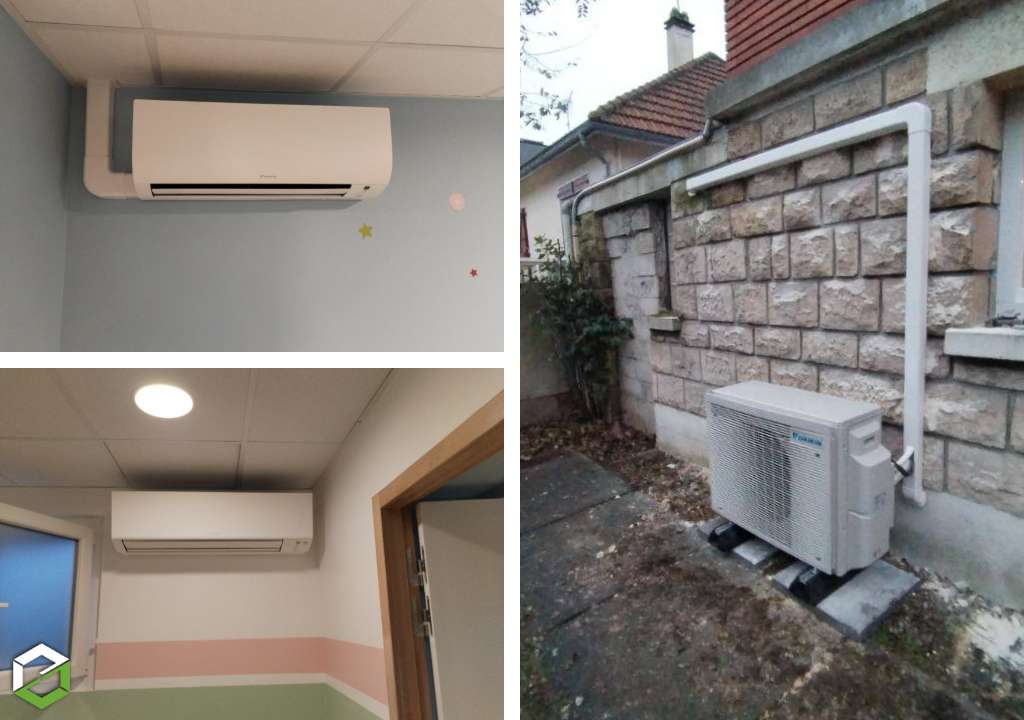 Installation pompe à chaleur BI-split AIR/AIR DAIKIN 