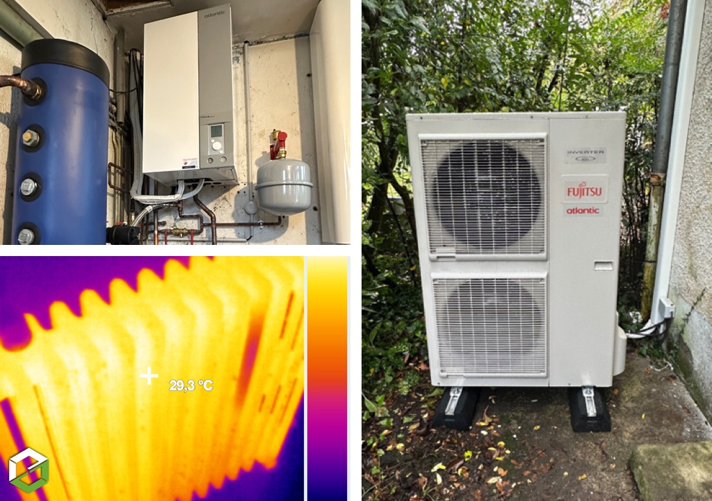 Mise en service pac air/eau Atlantic-Pyrénées Atlantiques (64)