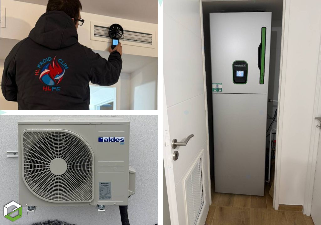 Mise en service d'un T-ONE AquaAir de la marque ALDES-Pyrénées Atlantiques (64)