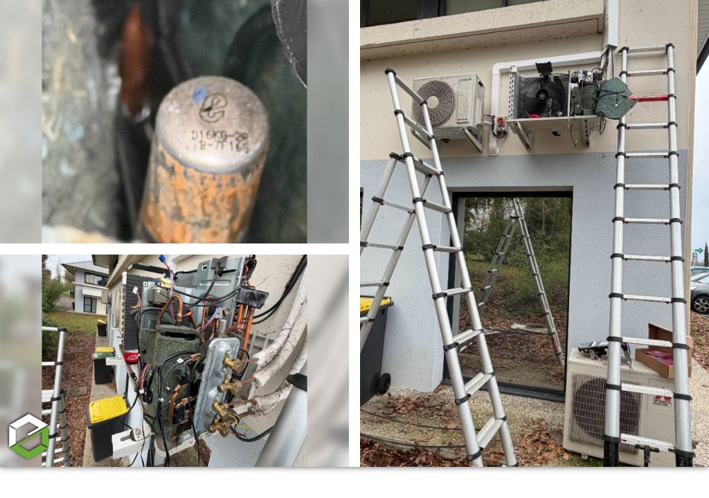 Dépannage de climatisation bisplit de la marque Atlantic à Morlaas près de Pau-Pyrénées Atlantiques (64)