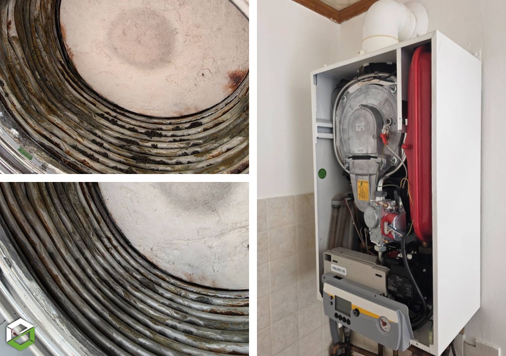 Entretien complet et remise en service d’une chaudière gaz murale De Dietrich