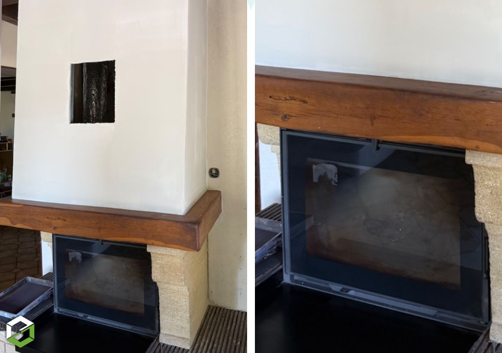 Installation insert bois invicta 