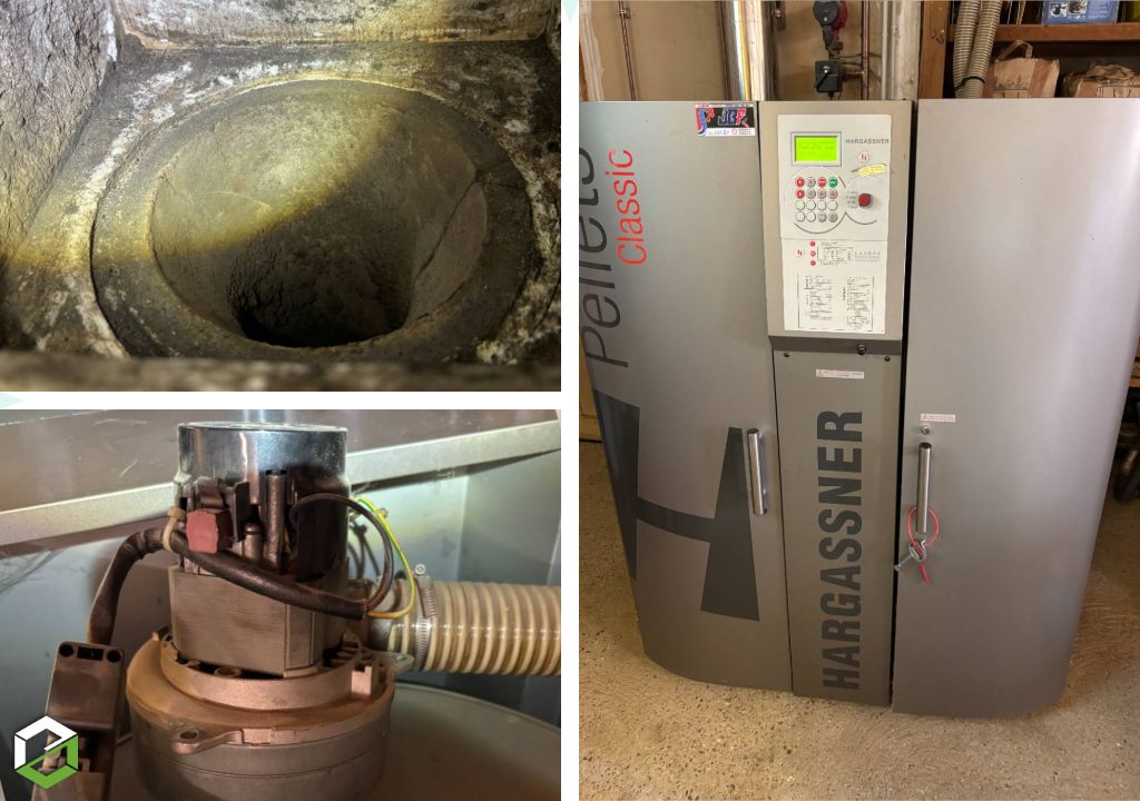 Consultez la chantier : ​entretien et ramonage d'une chaudière hargassner à granulés 