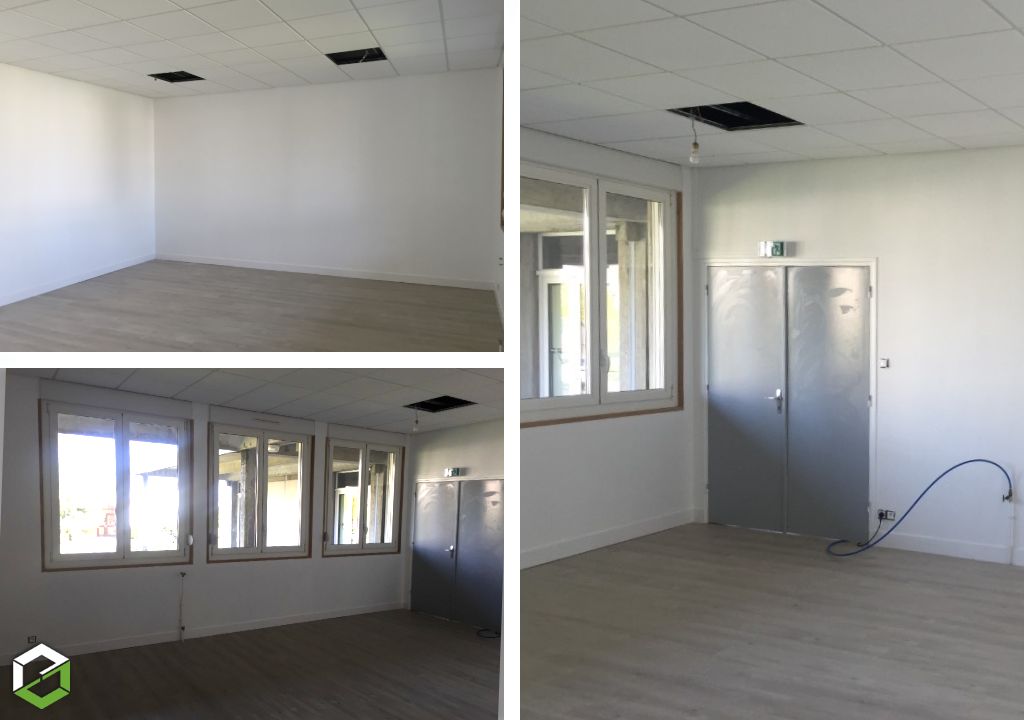Berthe Sébastien : Installation de faux plafonds pour des bureaux