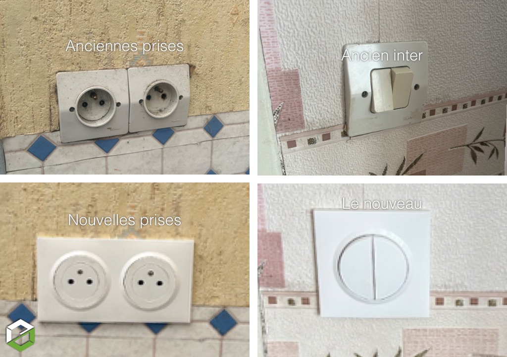 Consultez la chantier : rénovation et mise aux normes d’une installation électrique