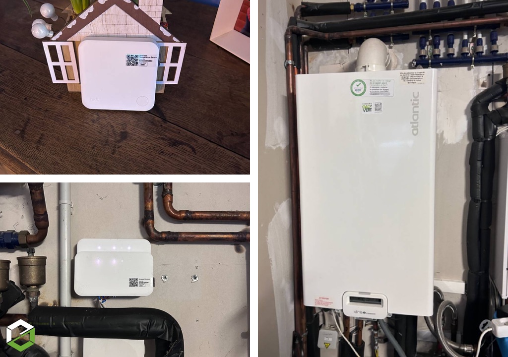 Consultez la chantier : installation de thermostat connecté tado : optimisez votre chauffage