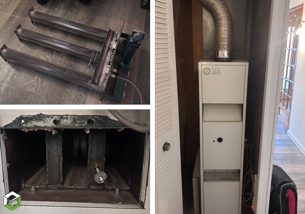 entretien de chaudière gaz à air pulsé seet 