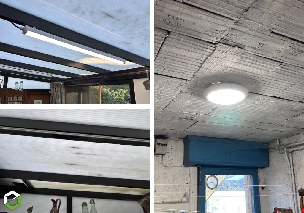 Consultez la chantier : remplacement de luminaires électriques : oodernisation de l'éclairage