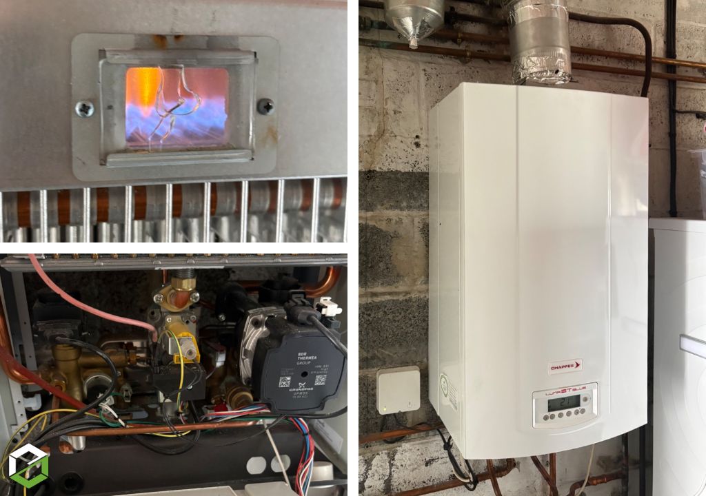 entretien de chaudière gaz chappée avec domobp