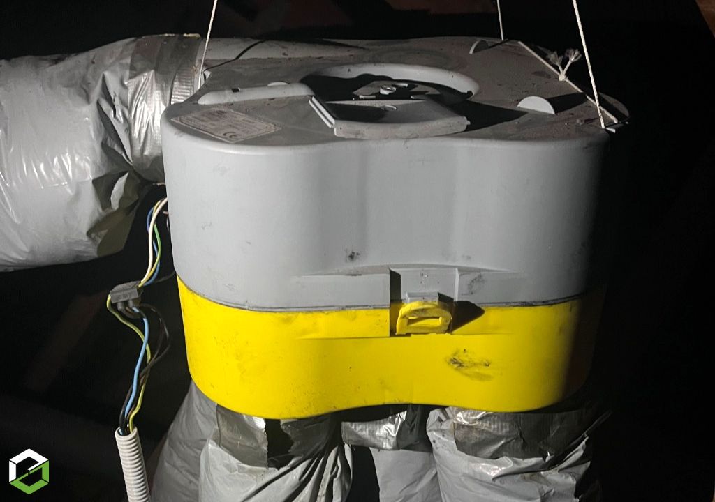 Installation VMC simple flux Aldes : Remplacement d'une ventilation Aldes par DomoBP