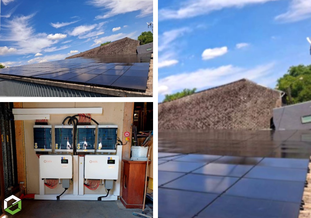 installateur certifié RGE QualiPV - Installation photovoltaïque 120KWc en autoconsommation