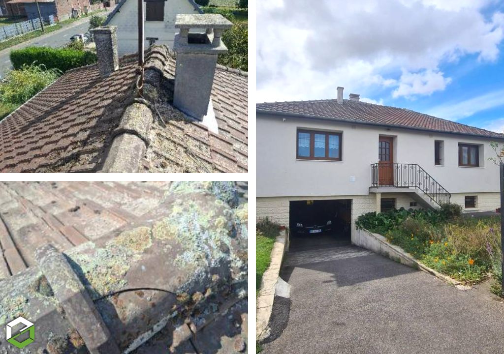 nettoyage de toiture : démoussage et hydrofuge par un couvreur professionnel