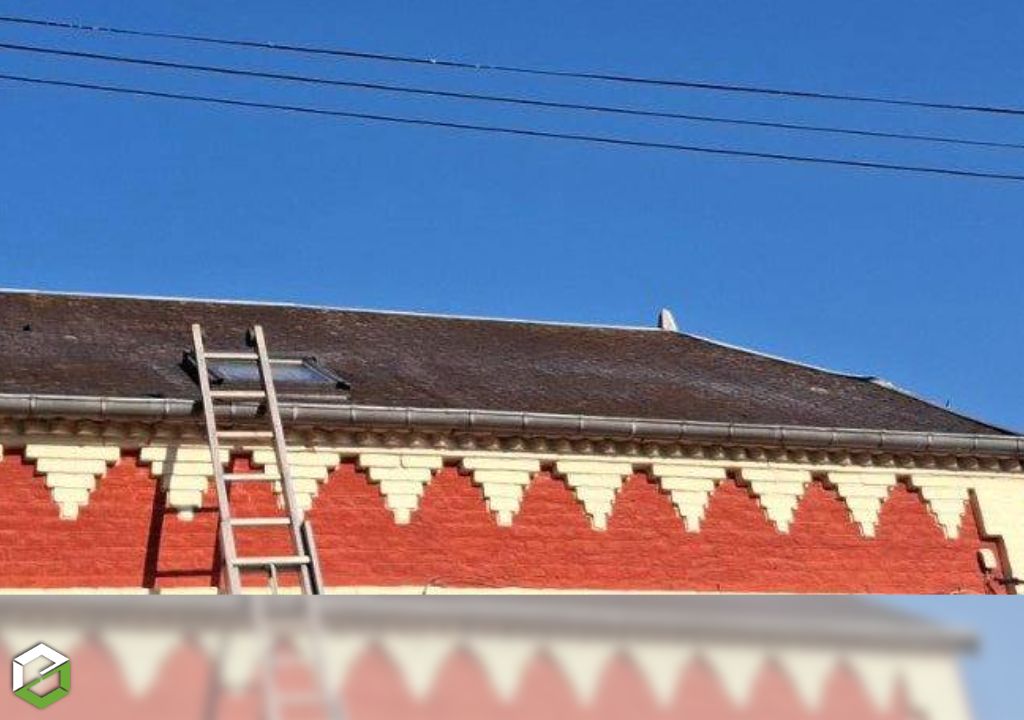 Consultez la chantier : démoussage de toiture à laon – nettoyage professionnel rge qualipv avec photos avant/après