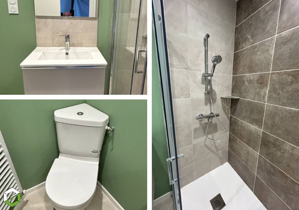 Solutions Chauffage : Création d'une salle de douche dans une chambre d'amis