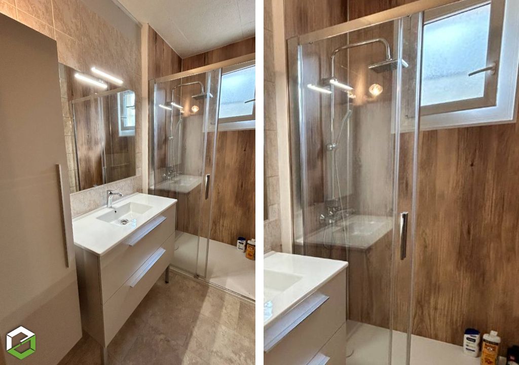 Solutions Chauffage : Rénovation partielle d'une salle de douche