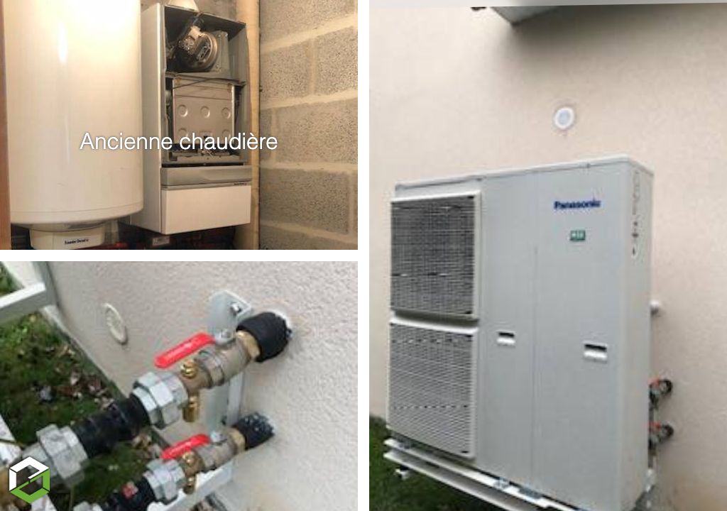 Installation d'une pompe à chaleur Panasonic R32