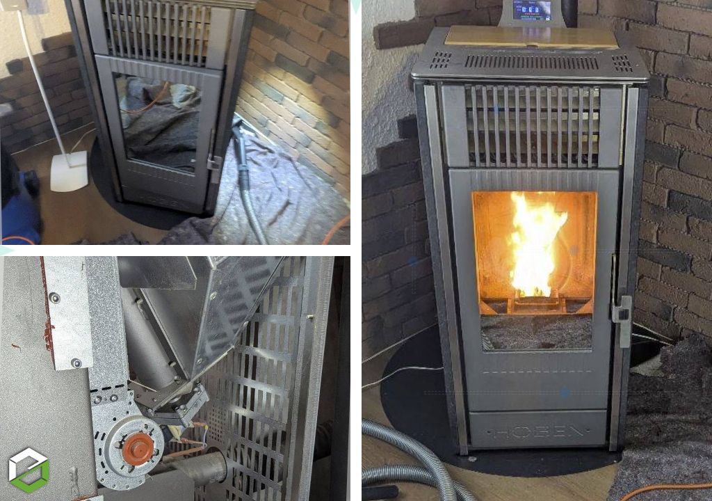 Entretien d'un poele à Granulés Hoben-Drôme (26)