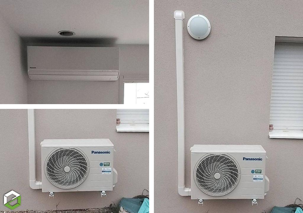 Bruand Energies : Climatisation réversible - Installation d'une pompe à chaleur air-air Panasonic