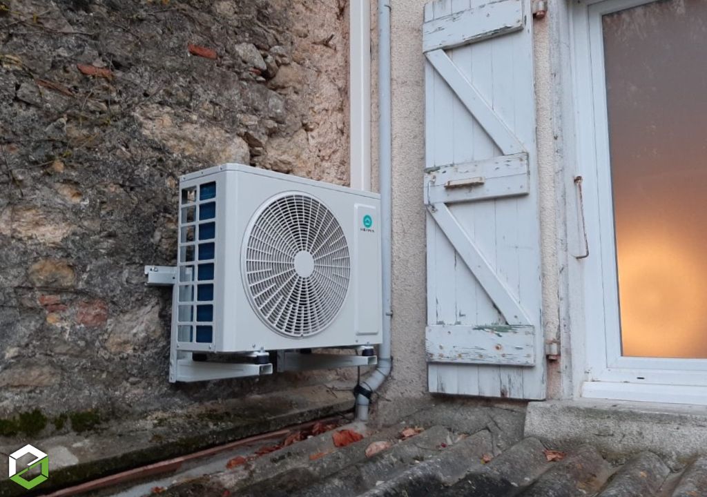 Installation d’une pompe à chaleur air air monosplit HEIWA zen + 
