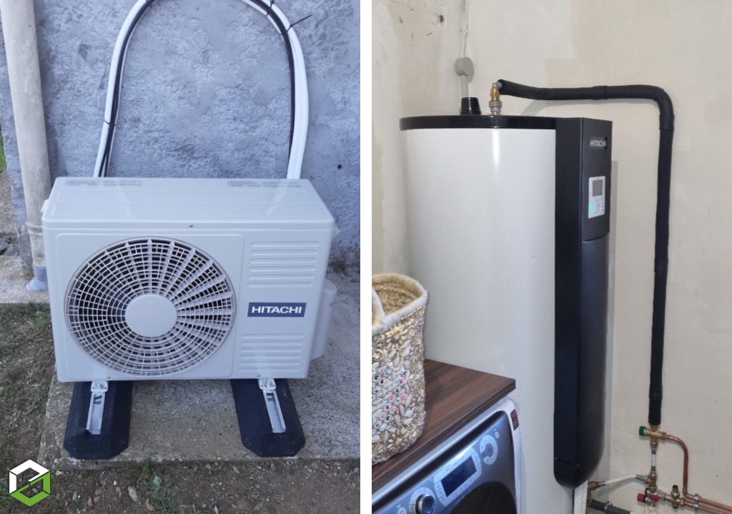 installation d'un chauffe-eau thermodynamique (ceti)