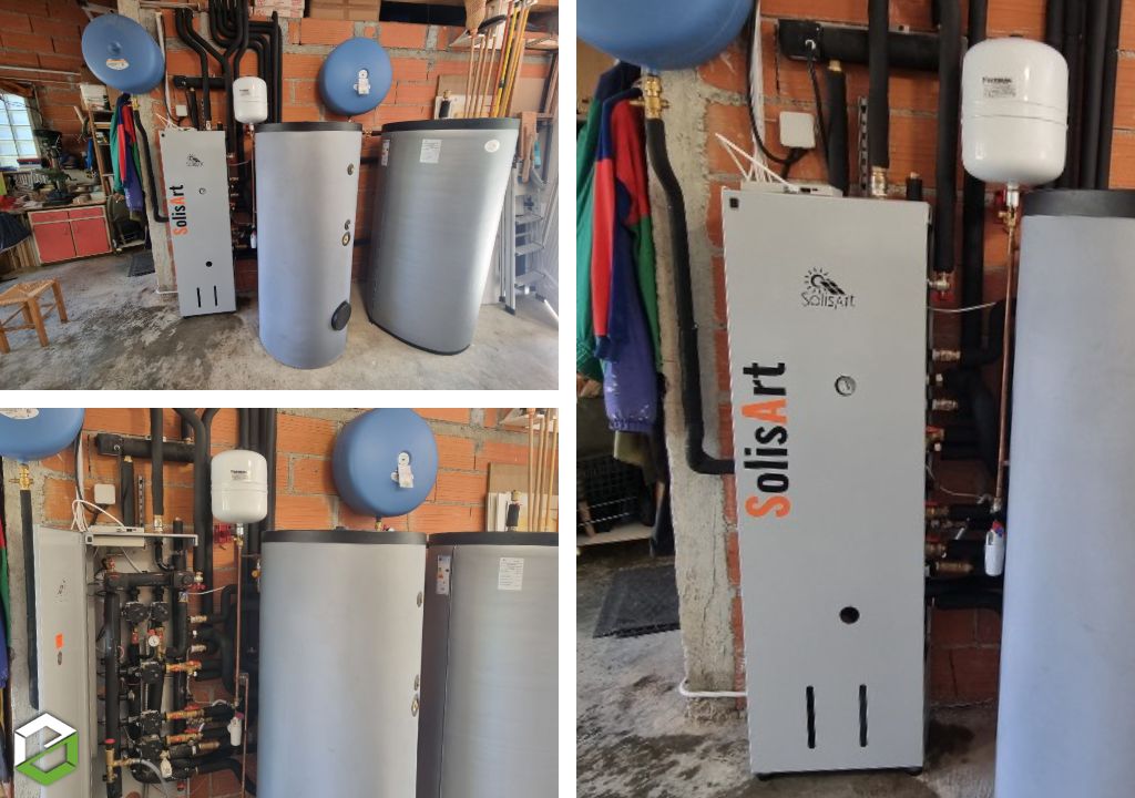 Évolution d’un système solaire combiné solisart sc1 vers sc2 avec ballon tampon