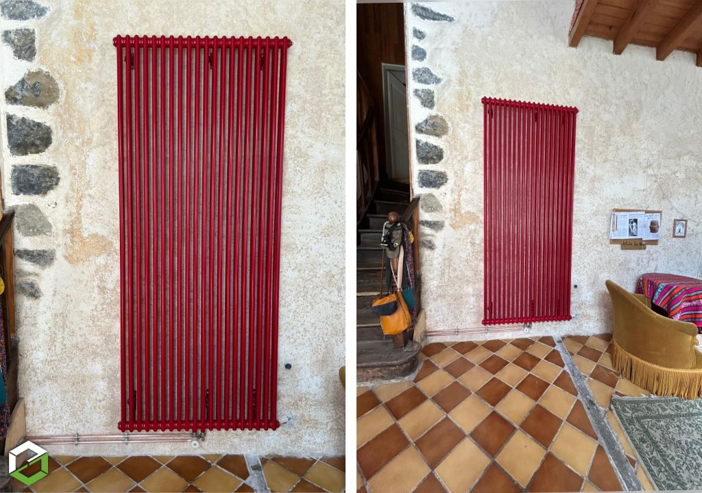 Remplacement d’un radiateur à eau chaude ACOVA Vuelta