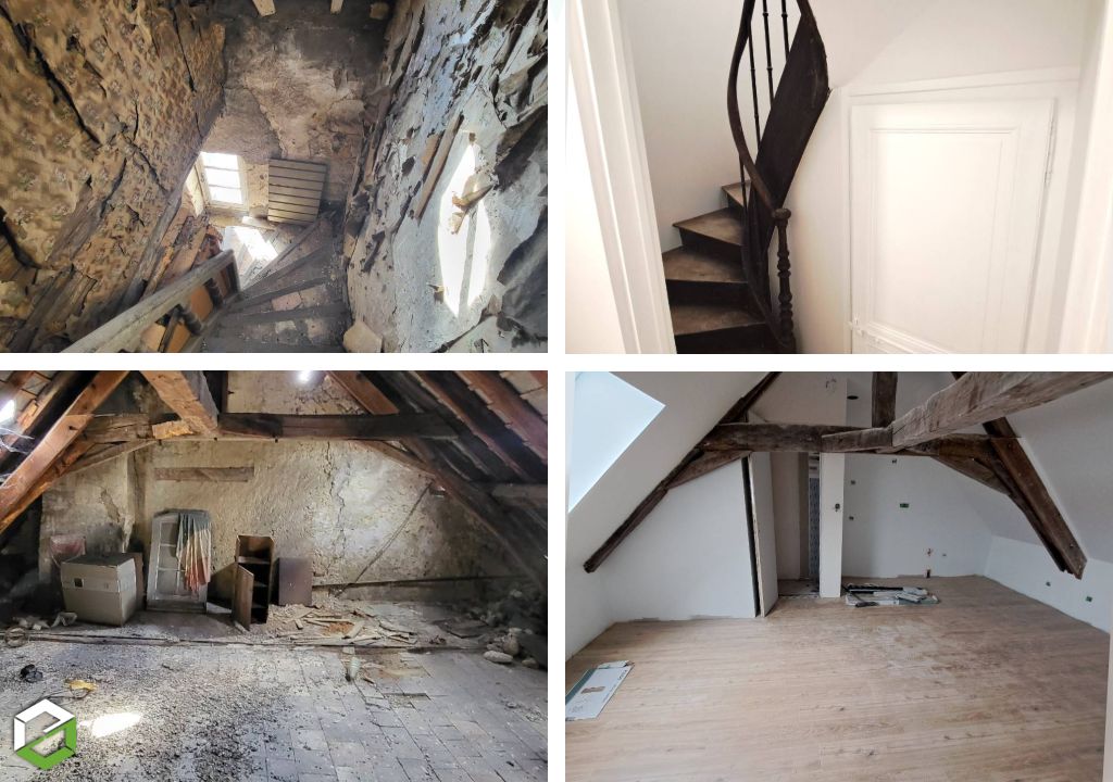 🏠 rénovation complète d'une ancienne maison