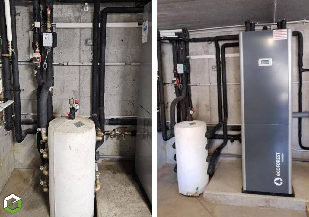 Remplacement d’une chaudière gaz par une pompe à chaleur géothermique - chauffagiste RGE QualiPAC-Hautes Alpes (05)
