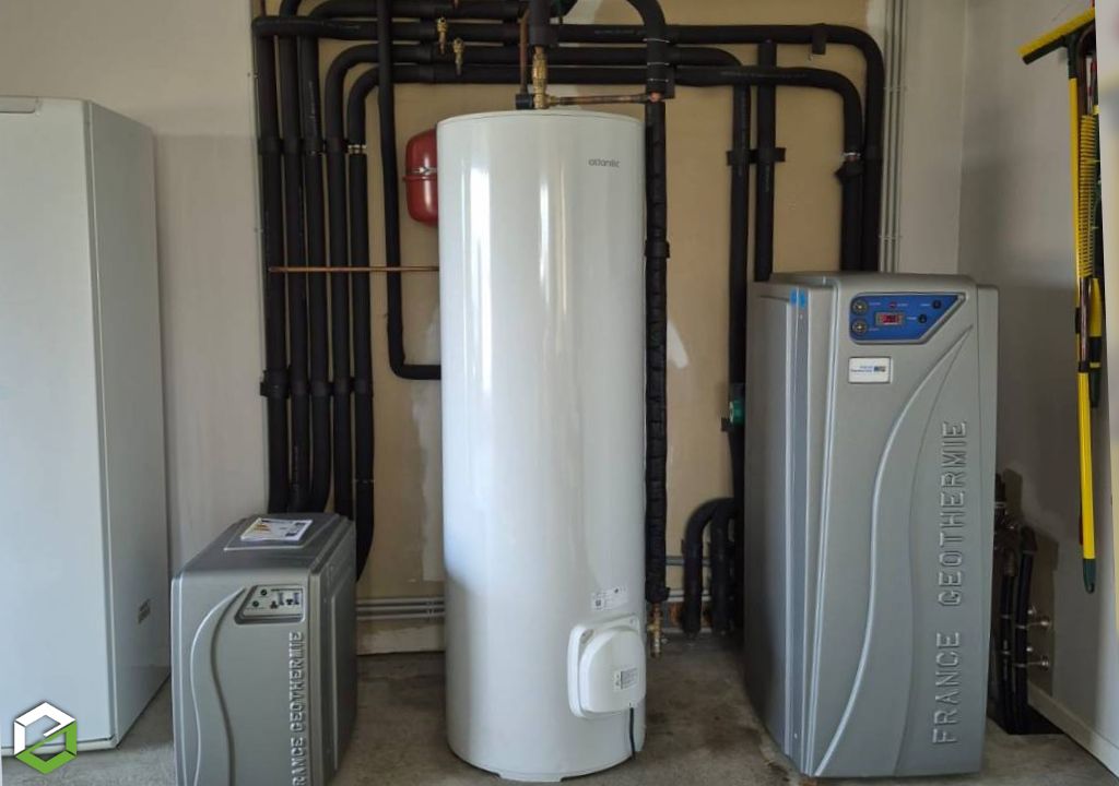 Remplacement d’un chauffe-eau électrique sur installation existante en géothermie-Haute Loire (43)
