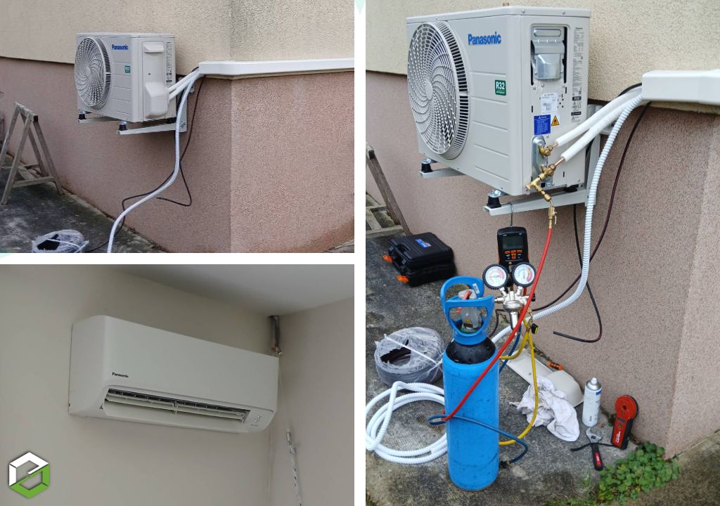 Installation d'un monosplit réversible PANASONIC-Loiret (45)