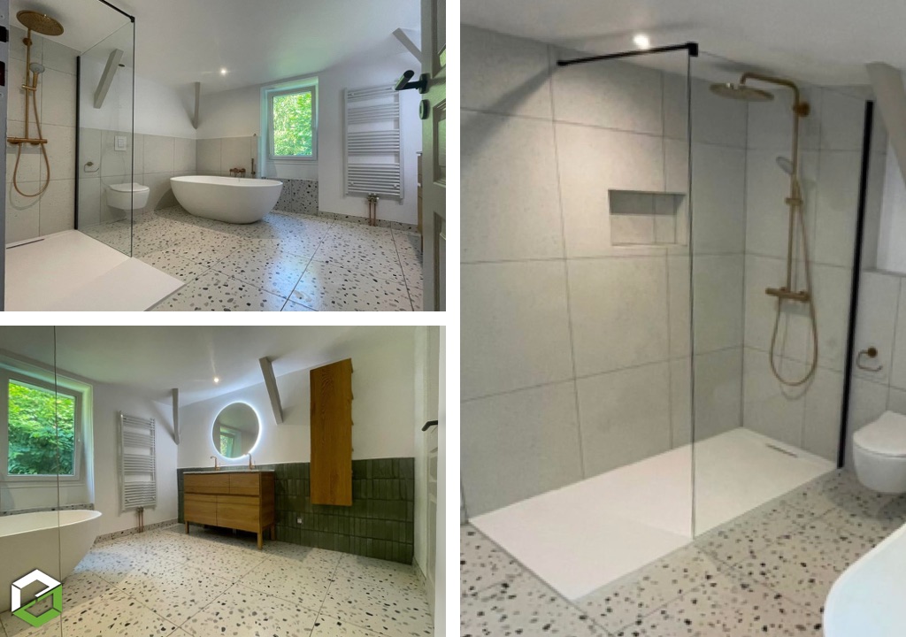 rénovation totale de salle de bain clé en main 