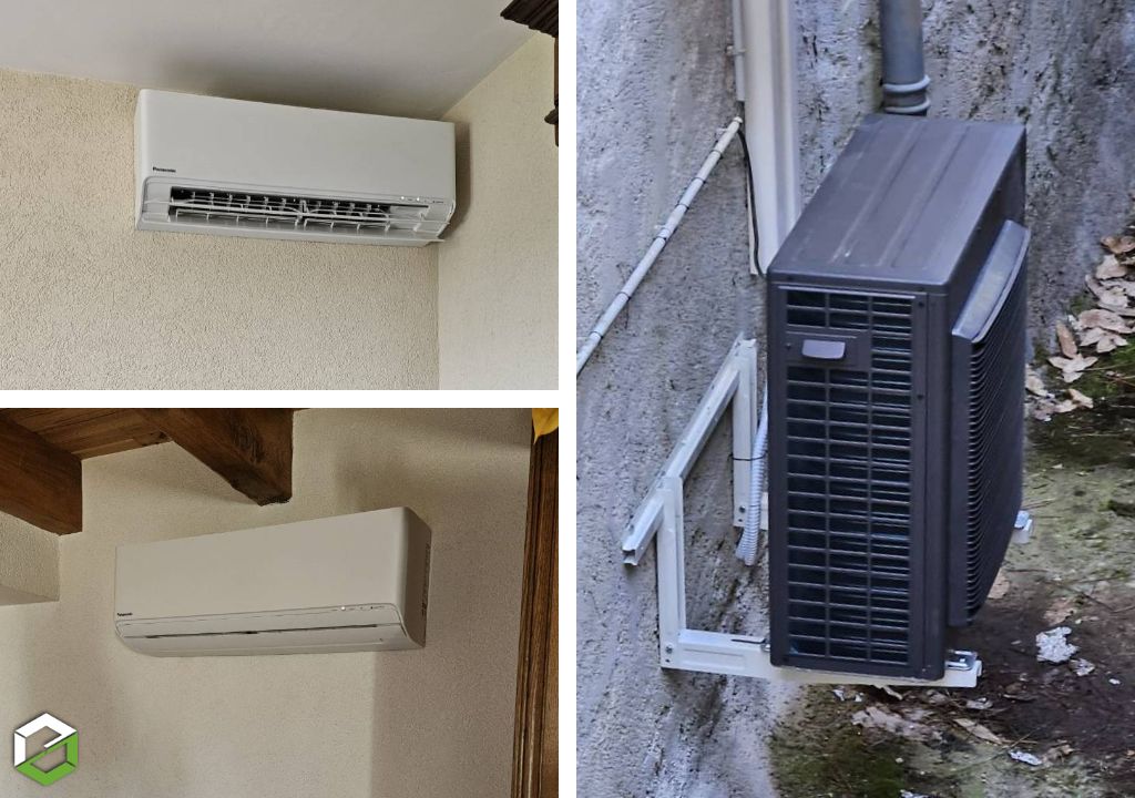 installation d'une climatisation multi-split panasonic
