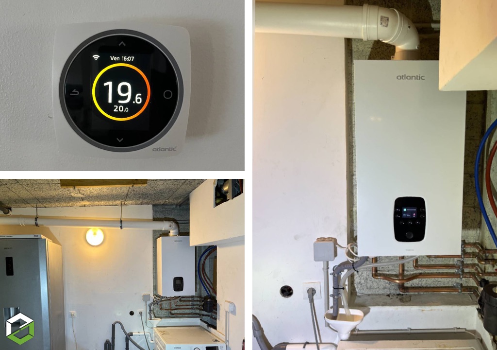 L'Atelier du Confort : Modernisation du chauffage avec installation d'une chaudière gaz à condensation - professionnel du gaz