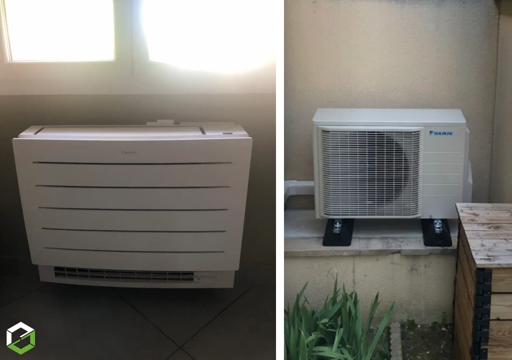 YOKO ÉNERGIE : Installation d’une climatisation réversible Daikin 