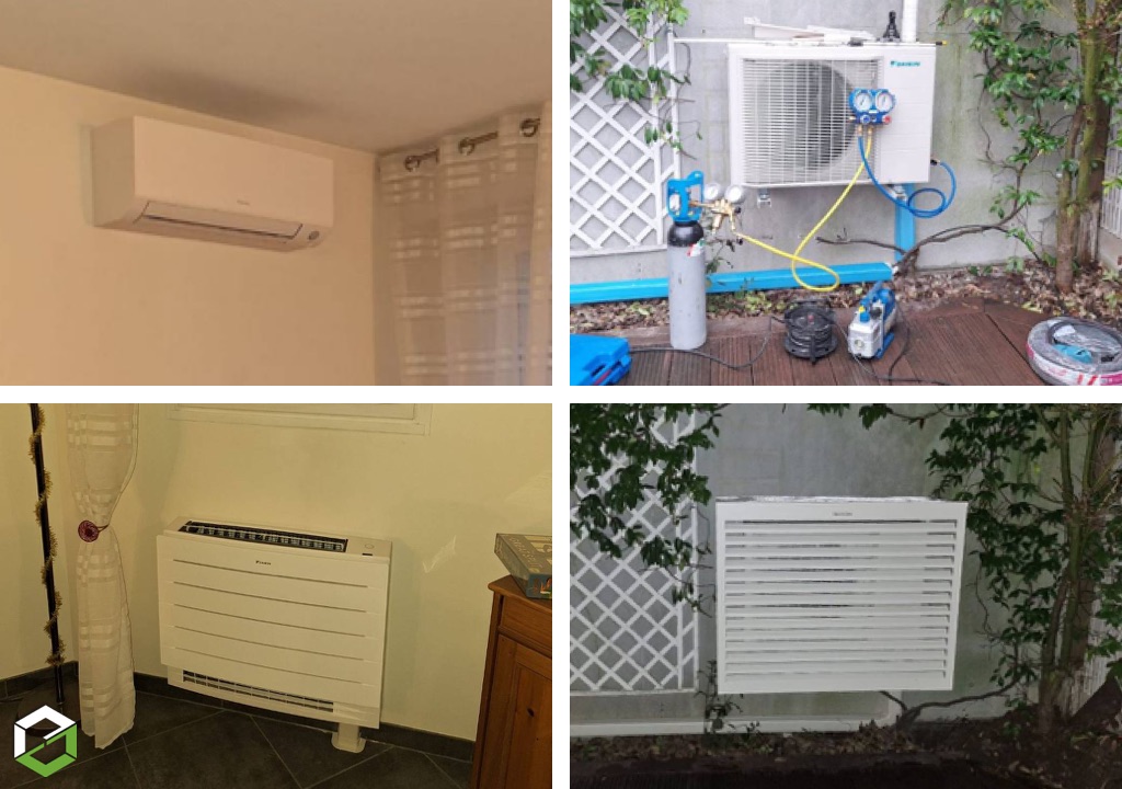 YOKO ÉNERGIE : Chauffagiste certifié : Installation d’une climatisation réversible Daikin