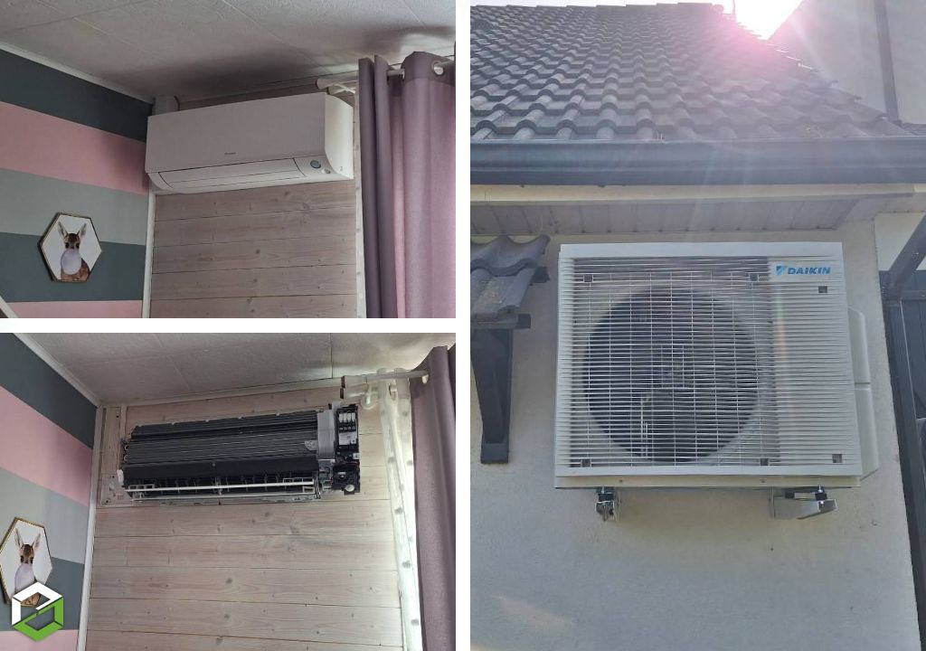 Installation d’une climatisation réversible Daikin -Seine et Marne (77)