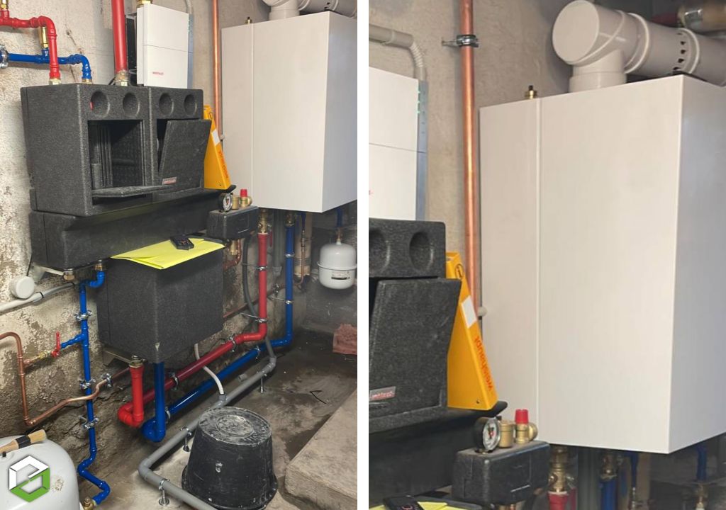 Remplacement d’une chaudière fioul collective par une chaudière gaz à condensation