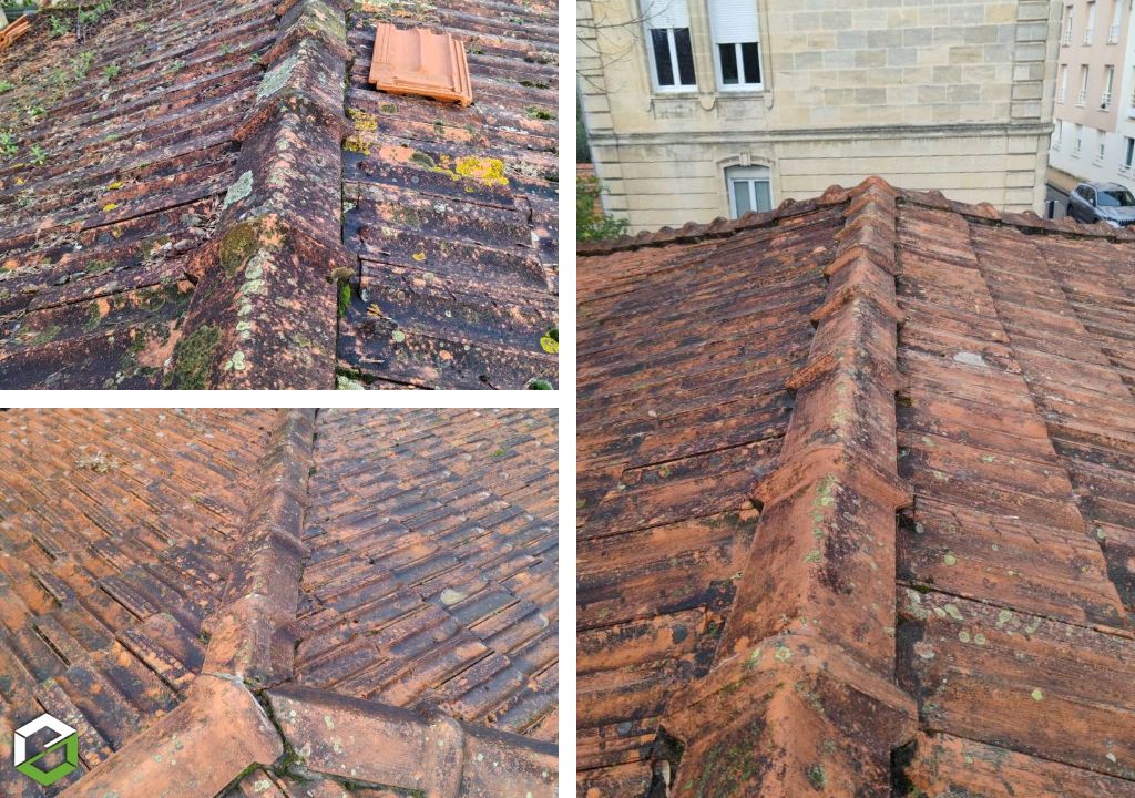 Macia Couverture : Nettoyage de toiture en tuiles et diagnostic d’infiltrations de la couverture