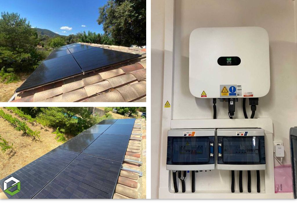 installation panneaux solaires 4 kwc pour réduire la facture d'électricité
