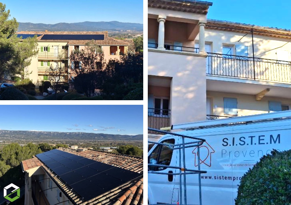 Consultez la chantier : installation panneaux solaire 46kwc pour une copropriété